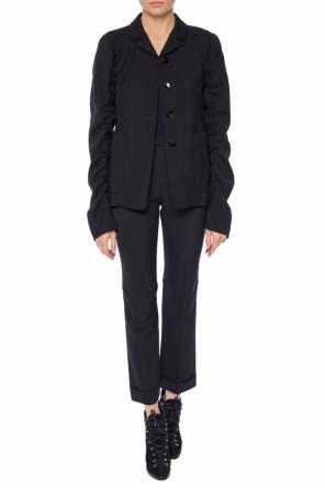 Blazer with gathered sleeves, zdjęcie 2 Blazer with gathered sleeves od JIL SANDER